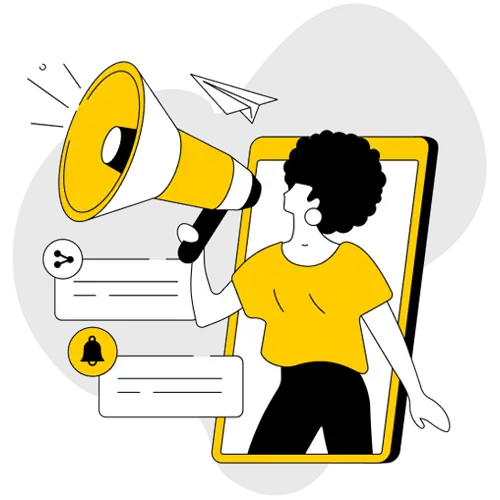 Elastration girl present to we are the best digital marketing agency in pune