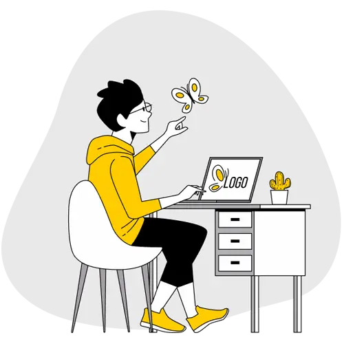 Elastration boy create a brand identity design